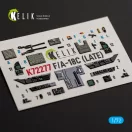 Kelik F/A-18C (LATE) - interior 3D decals for Academy 12411 3D matrica