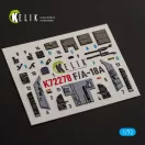 Kelik F/A-18A - interior 3D decals for Academy 12411 3D matrica