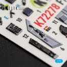 Kelik F/A-18A - interior 3D decals for Academy 12411 3D matrica