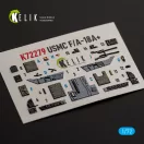 Kelik USMC F/A-18+ - interior 3D decals for Academy 12411 3D matrica