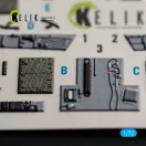 Kelik USMC F/A-18+ - interior 3D decals for Academy 12411 3D matrica