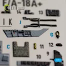 Kelik USMC F/A-18+ - interior 3D decals for Academy 12411 3D matrica