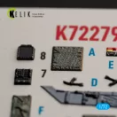 Kelik USMC F/A-18+ - interior 3D decals for Academy 12411 3D matrica