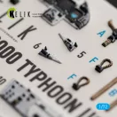 Kelik Eurofighter Typhoon EF-2000 - interior 3D decals for Italeria 3D matrica