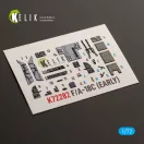 Kelik F/A-18C (EARLY) - interior 3D decals for Academy 12411 3D matrica