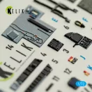Kelik F/A-18C (EARLY) - interior 3D decals for Academy 12411 3D matrica