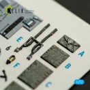 Kelik F/A-18C (EARLY) - interior 3D decals for Academy 12411 3D matrica
