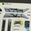 Kelik F/A-18C (EARLY) - interior 3D decals for Academy 12411 3D matrica