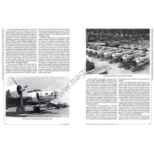 Kagero Luftwaffe versus USAAF 8th Air Force vol. I