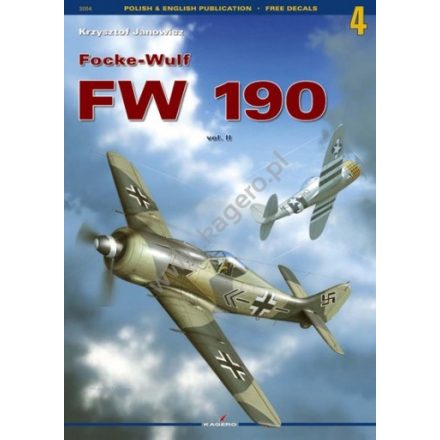 Kagero 04 - Focke Wulf Fw 190 vol. II (bez kalkomanii)
