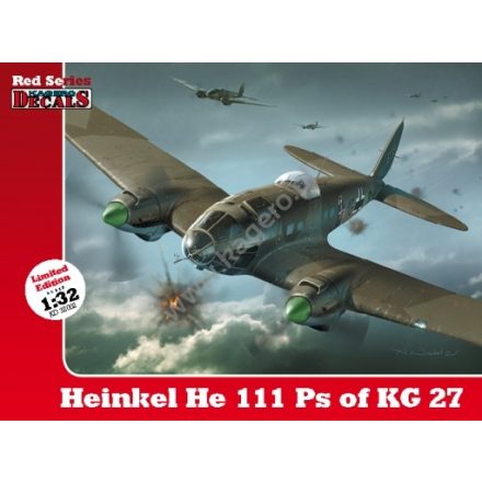 Kagero Heinkel He 111 Ps of KG 27 (kalkomanie)