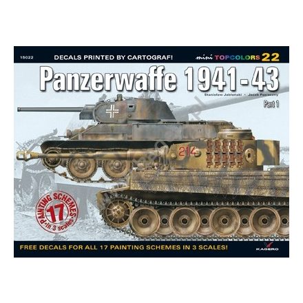 Kagero Panzerwaffe 1941-43 Part 1 (kalkomania)