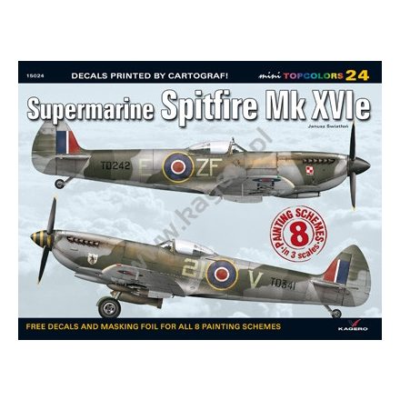 Kagero 24 - Supermarine Spitfire Mk XVIe (kalkomania)
