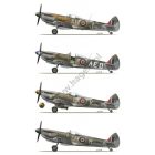 Kagero 24 - Supermarine Spitfire Mk XVIe (kalkomania)