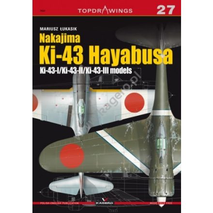 Kagero Nakajima Ki-43 Hayabusa. Ki-43-I/Ki-43-II/Ki-43-III models