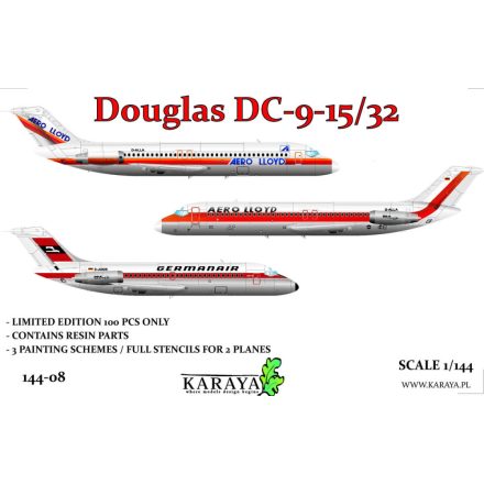 KARAYA Douglas DC-9-15/32 Aero LLoyd makett