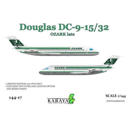 KARAYA DC-9-15/32 OZARK late makett