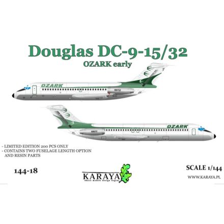 KARAYA DC-9-15/32 OZARK early makett