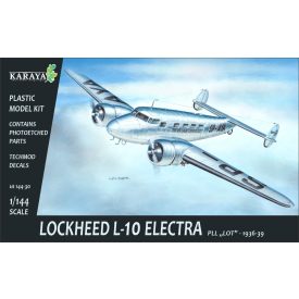   KARAYA Lockheed L-10 Electra PLL "LOT" - 1936-39 makett