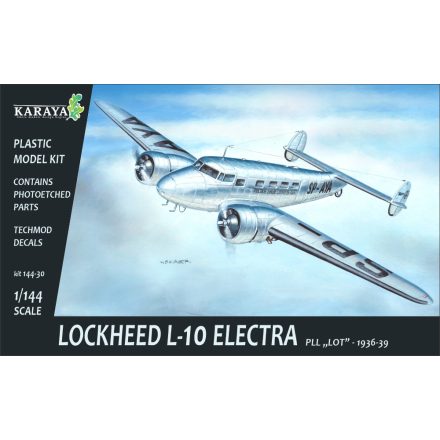 KARAYA Lockheed L-10 Electra PLL "LOT" - 1936-39 makett