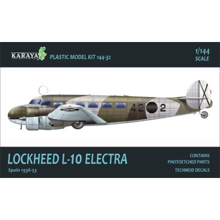 KARAYA Lockheed L-10 Electra Spain - 1936-53 makett