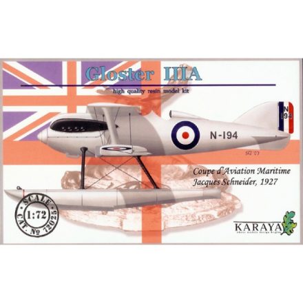 KARAYA Gloster IIIA makett