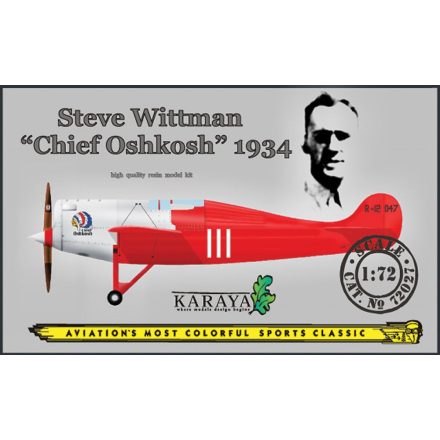 KARAYA Steve Wittman „Chief Oshkosh” 1934 – resin + decals makett