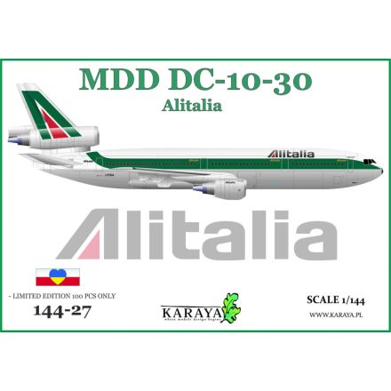 KARAYA MDD DC-10-30 Alitalia makett