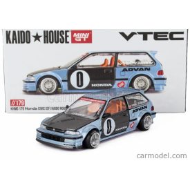 Mini GT HONDA CIVIC (EF) ROULETTE V1 N 0 RACING 1987