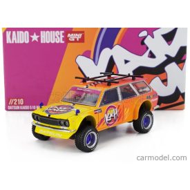 Mini GT DATSUN 510 KAIDO ISLAND V1 4x4 SW STATION WAGON 1969
