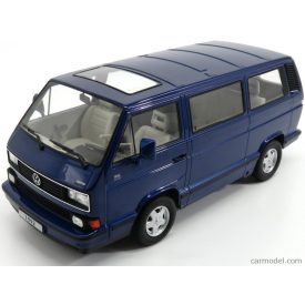 KK-SCALE VOLKSWAGEN T3 MULTIVAN MINIBUS 1992 - BLUE MET