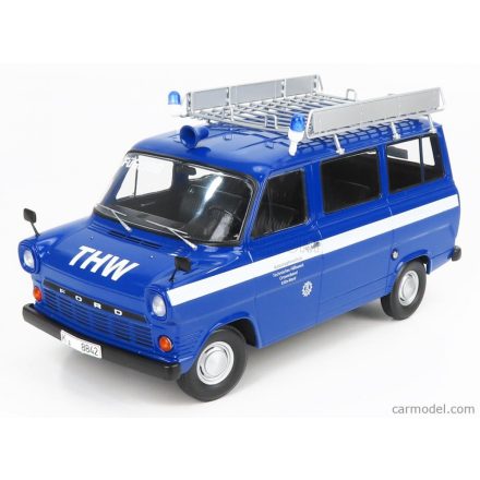 KK-SCALE FORD TRANSIT MINIBUS THW COLOGNE WITH ROOF RACK 1965