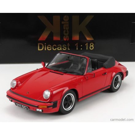 KK-SCALE PORSCHE 911 SC CABRIOLET 1983 - WITH EXTRA SOFT-TOP