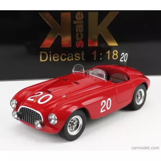   KK-SCALE FERRARI 166MM 2.0L V12 N 20 WINNER SPA FRANCORCHAMPS 1949 L.CHINETTI - J.LUCAS