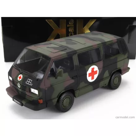 KK-SCALE VOLKSWAGEN T3 MINIBUS GERMAN ARMY AMBULANCE 1987