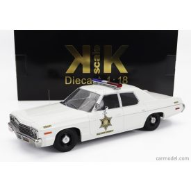   KK-SCALE DODGE MONACO HAZZARD COUNTY POLICE 1974 - LOOK-A-LIKE