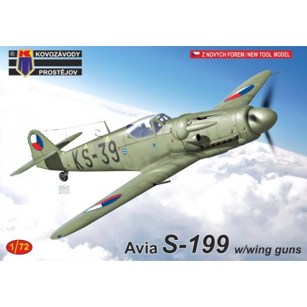 KP Model Avia S-199 w/wing Guns makett