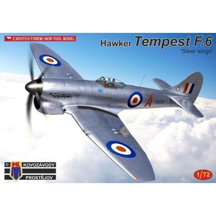 KP Model Hawker Tempest F.6 "Silver wings" makett