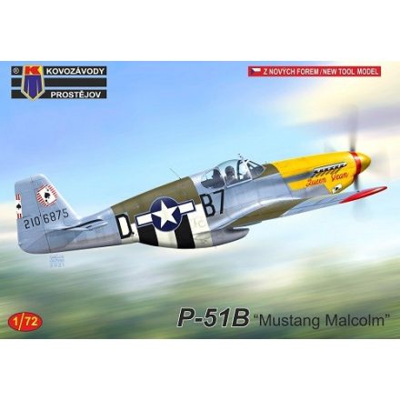 KP Model P-51B "Mustang Malcolm" makett