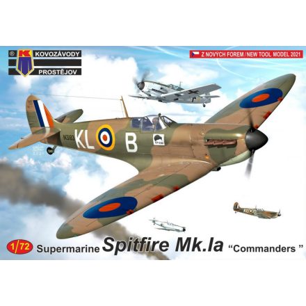 KP Model Supermarine Spitfire Mk.IA 'Commanders' makett