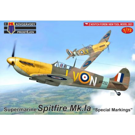 KP Model Supermarine Spitfire Mk.IA 'Special Markings' makett