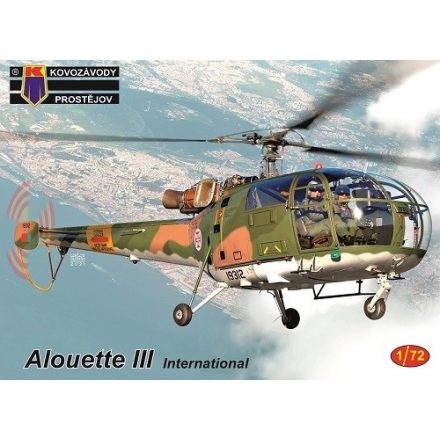 KP Model Alouette III "International" makett