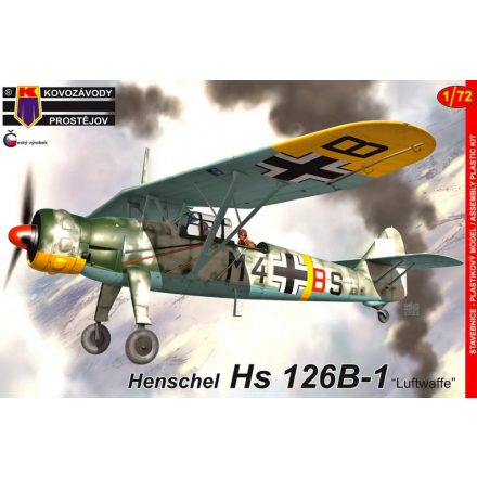 KP Model Henschel Hs 126B-1 Luftwaffe makett