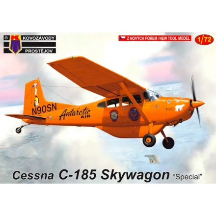KP Model Cessna C-185 Skywagon Special makett