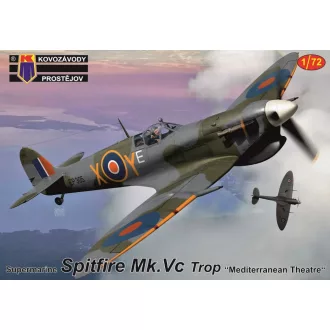   KP Model Supermarine Spitfire Mk.Vc Trop 'Mediterranean Theatre' makett