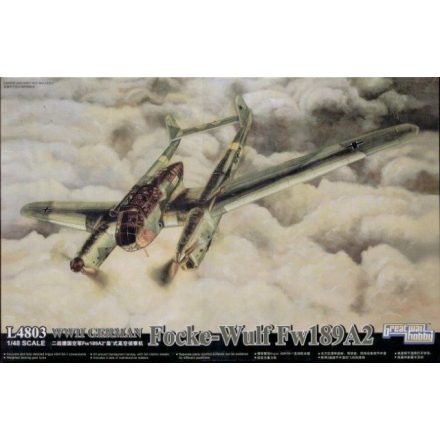Great Wall Hobby Focke-Wulf FW-189A-1 Night Fighter "Uhu" makett