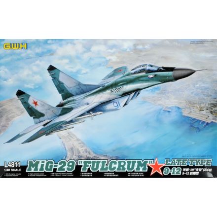 Great Wall Hobby Mikoyan MiG-29 9-12 "Fulcrum" Late Type makett