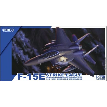Great Wall Hobby F-15E Strike Eagle Dualroles Fighter makett