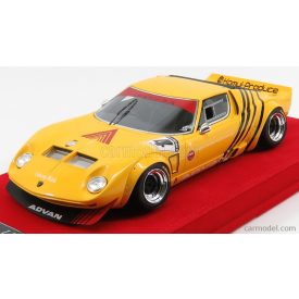   MODELCARSWHOLESALE LAMBORGHINI MIURA LB WORKS CHASSIS FORD GT40 N 4 LIBERTY WALK - RED BASE