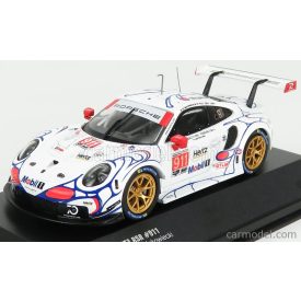   IXO PORSCHE 911 991 RSR TEAM PORSCHE GT N 911 WINNER GTLM CLASS PETIT LE MANS ROAD ATLANTA 2018 P.PILET - N.TANDY - F.MAKOWIECKI